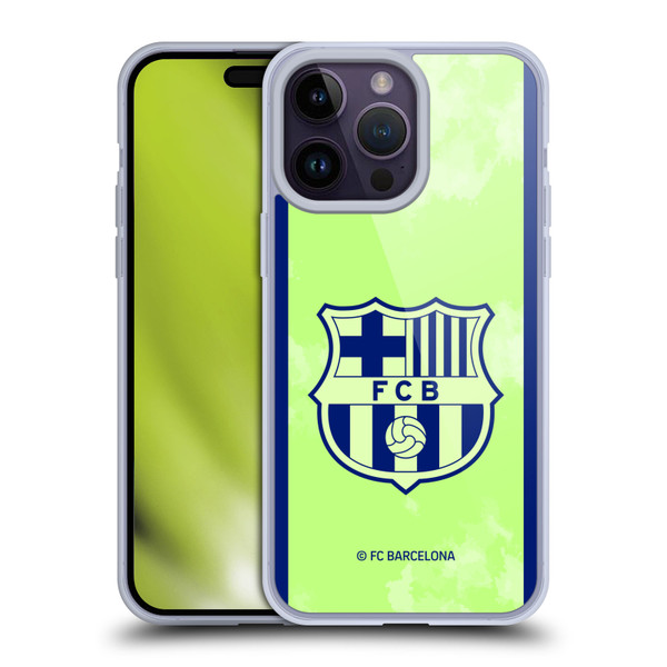 FC Barcelona 2024/25 Crest Kit Third Soft Gel Case for Apple iPhone 14 Pro Max