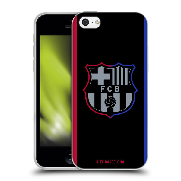 FC Barcelona 2024/25 Crest Kit Away Soft Gel Case for Apple iPhone 5c