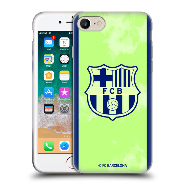 FC Barcelona 2024/25 Crest Kit Third Soft Gel Case for Apple iPhone 7 / 8 / SE 2020 & 2022 & MagSafe