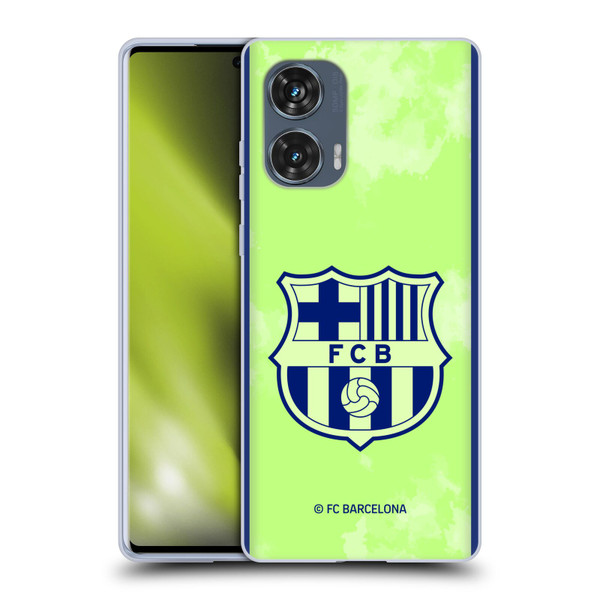 FC Barcelona 2024/25 Crest Kit Third Soft Gel Case for Motorola Edge 50 Fusion