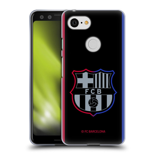 FC Barcelona 2024/25 Crest Kit Away Soft Gel Case for Google Pixel 3