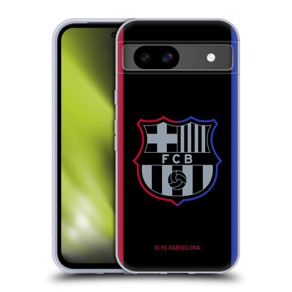 FC Barcelona 2024/25 Crest Kit Away Soft Gel Case for Google Pixel 8a