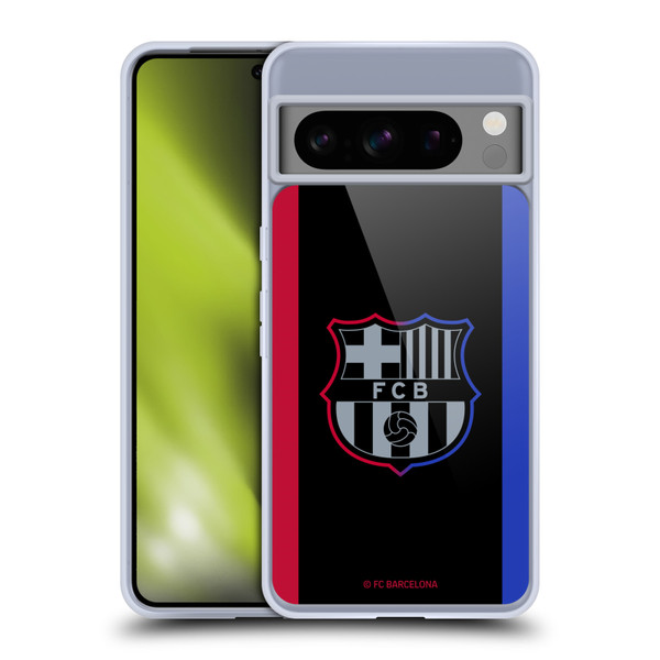 FC Barcelona 2024/25 Crest Kit Away Soft Gel Case for Google Pixel 8 Pro