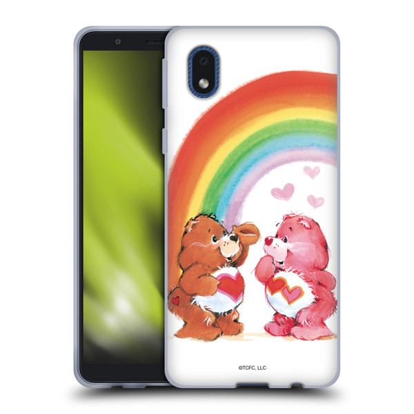Care Bears Classic Rainbow Soft Gel Case for Samsung Galaxy A01 Core (2020)