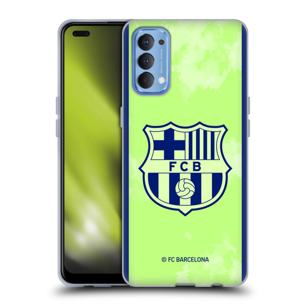 FC Barcelona 2024/25 Crest Kit Third Soft Gel Case for OPPO Reno 4 5G