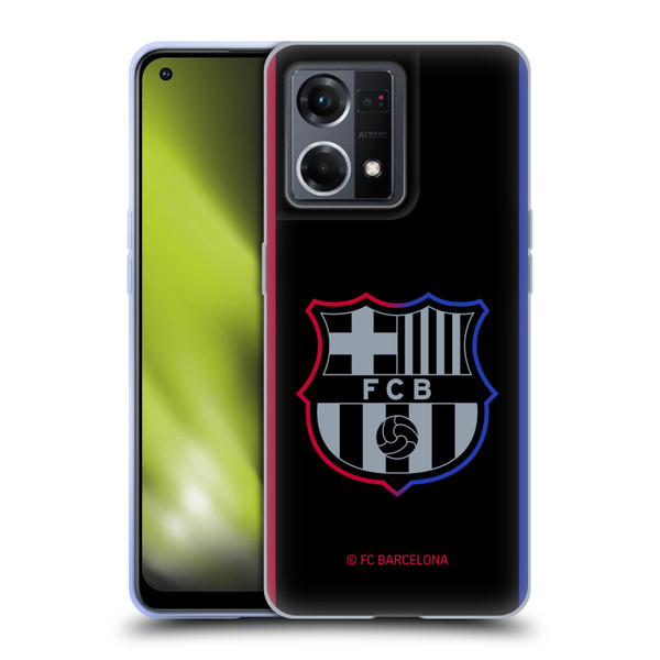 FC Barcelona 2024/25 Crest Kit Away Soft Gel Case for OPPO Reno8 4G