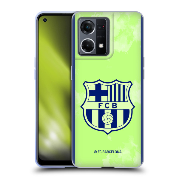 FC Barcelona 2024/25 Crest Kit Third Soft Gel Case for OPPO Reno8 4G