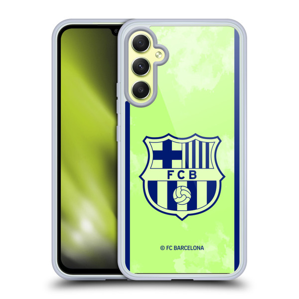 FC Barcelona 2024/25 Crest Kit Third Soft Gel Case for Samsung Galaxy A34 5G