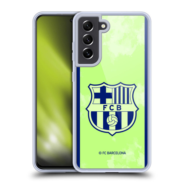 FC Barcelona 2024/25 Crest Kit Third Soft Gel Case for Samsung Galaxy S21 FE 5G & MagSafe