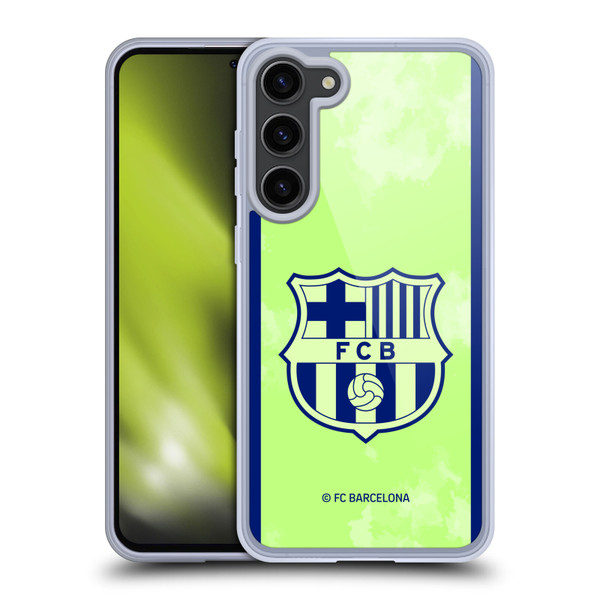 FC Barcelona 2024/25 Crest Kit Third Soft Gel Case for Samsung Galaxy S23+ 5G