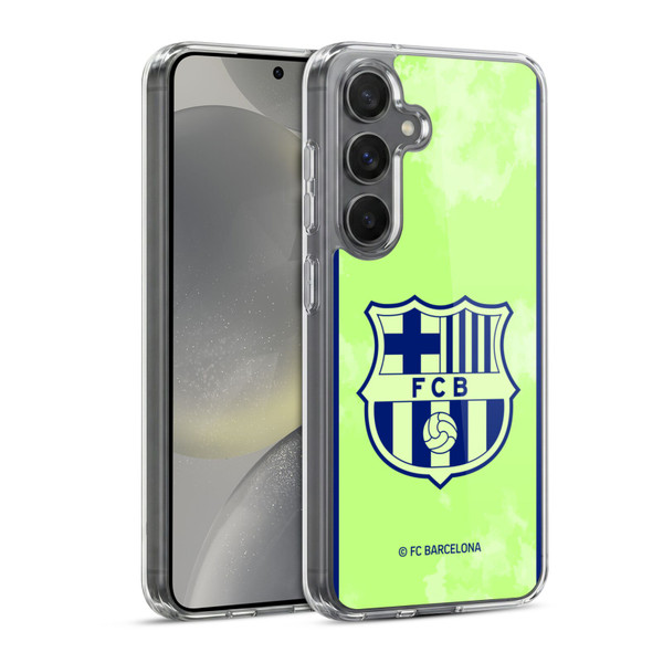 FC Barcelona 2024/25 Crest Kit Third Soft Gel Case for Samsung Galaxy S24 5G & MagSafe