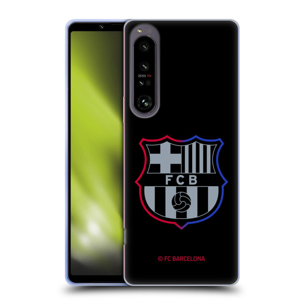 FC Barcelona 2024/25 Crest Kit Away Soft Gel Case for Sony Xperia 1 IV