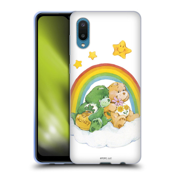 Care Bears Classic Rainbow 2 Soft Gel Case for Samsung Galaxy A02/M02 (2021)