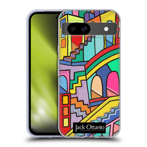 Jack Ottanio Art Borgocapri 2050 Soft Gel Case for Google Pixel 8a