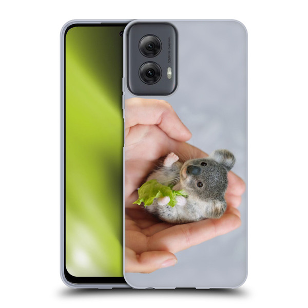 Pixelmated Animals Surreal Pets Baby Koala Soft Gel Case for Motorola Moto G Power (2024)