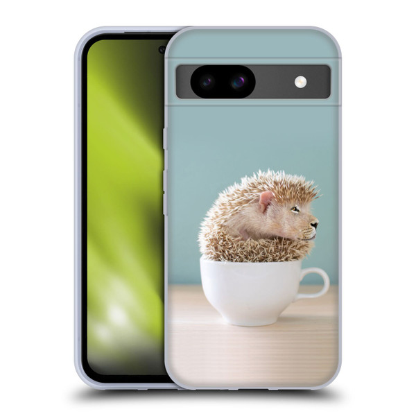 Pixelmated Animals Surreal Pets Lionhog Soft Gel Case for Google Pixel 8a