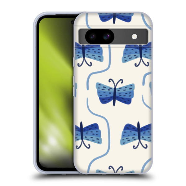 Gabriela Thomeu Art Butterfly Soft Gel Case for Google Pixel 8a