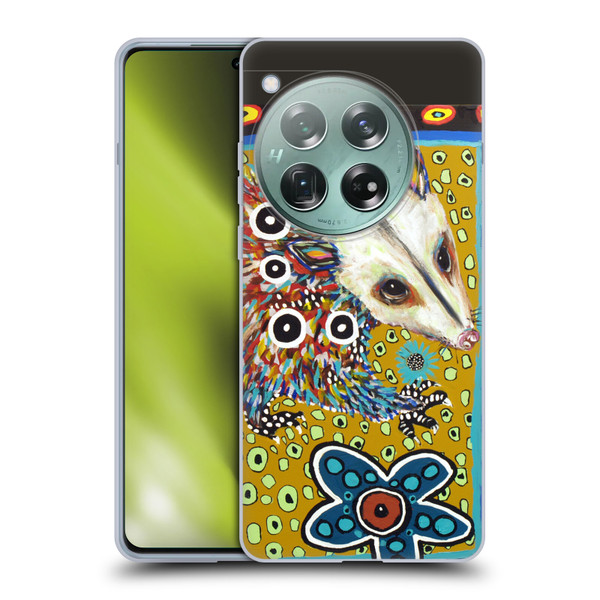 Mad Dog Art Gallery Animals Possum Soft Gel Case for OnePlus 12