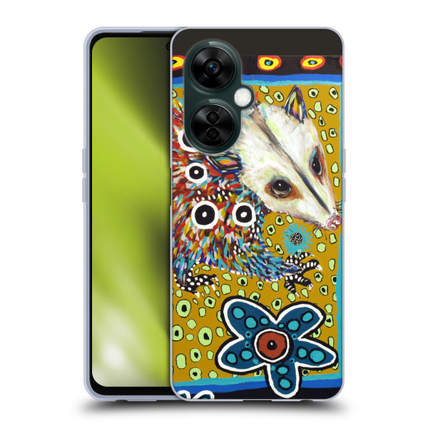 Mad Dog Art Gallery Animals Possum Soft Gel Case for OnePlus Nord N30