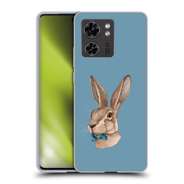 Barruf Animals Hare Soft Gel Case for Motorola Edge (2023)