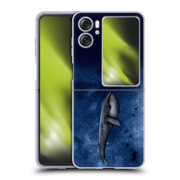Barruf Animals The Whale Soft Gel Case for OPPO Find N2 Flip