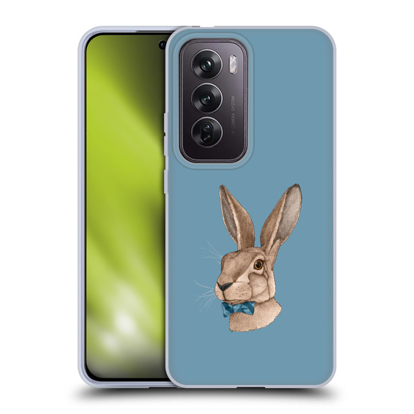 Barruf Animals Hare Soft Gel Case for OPPO Reno12 Pro 5G