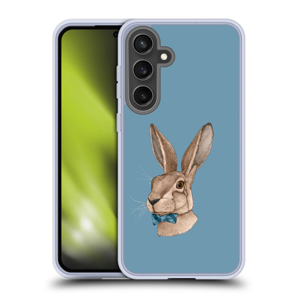 Barruf Animals Hare Soft Gel Case for Samsung Galaxy S24 FE