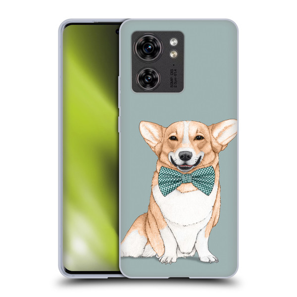 Barruf Dogs Corgi Soft Gel Case for Motorola Edge (2023)