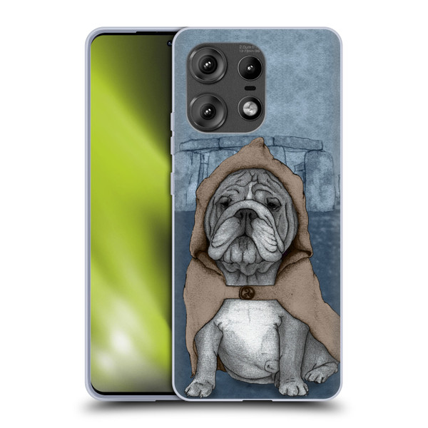 Barruf Dogs English Bulldog Soft Gel Case for Motorola Edge 50 Pro