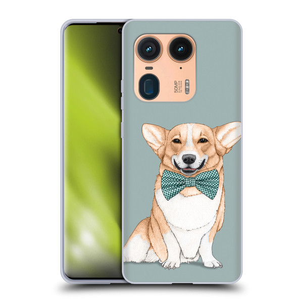 Barruf Dogs Corgi Soft Gel Case for Motorola Edge 50 Ultra/X50 Ultra