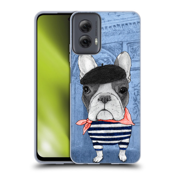 Barruf Dogs French Bulldog Soft Gel Case for Motorola Moto G Power (2024)