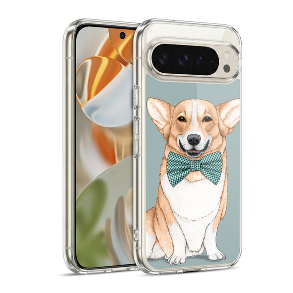 Barruf Dogs Corgi Soft Gel Case for Google Pixel 9 / Pixel 9 Pro