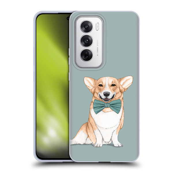 Barruf Dogs Corgi Soft Gel Case for OPPO Reno12 5G