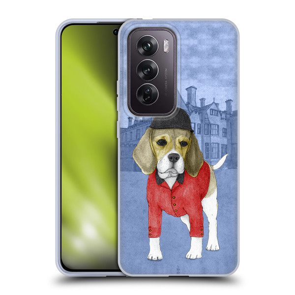 Barruf Dogs Beagle Soft Gel Case for OPPO Reno12 Pro 5G
