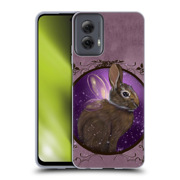 Ash Evans Animals Rabbit Soft Gel Case for Motorola Moto G Power (2024)