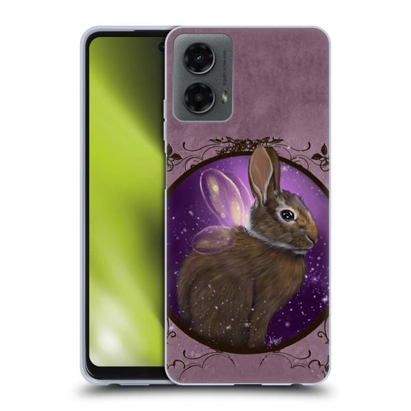Ash Evans Animals Rabbit Soft Gel Case for Motorola Moto G (2024)