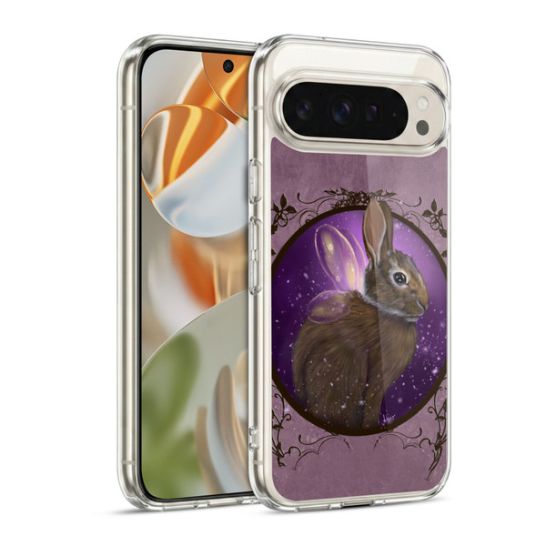 Ash Evans Animals Rabbit Soft Gel Case for Google Pixel 9 / Pixel 9 Pro