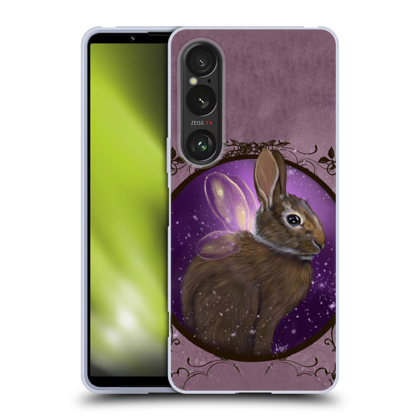 Ash Evans Animals Rabbit Soft Gel Case for Sony Xperia 1 VI 5G