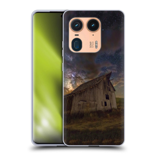 Royce Bair Nightscapes Bear Lake Old Barn Soft Gel Case for Motorola Edge 50 Ultra/X50 Ultra