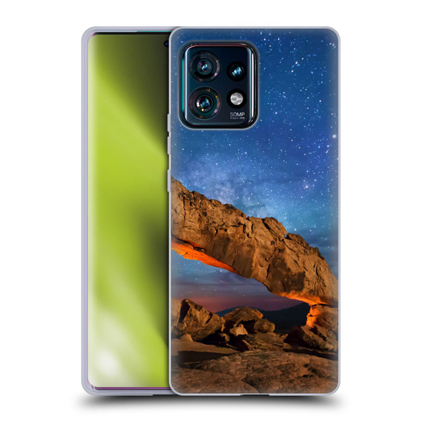 Royce Bair Nightscapes Sunset Arch Soft Gel Case for Motorola Edge Plus 2023