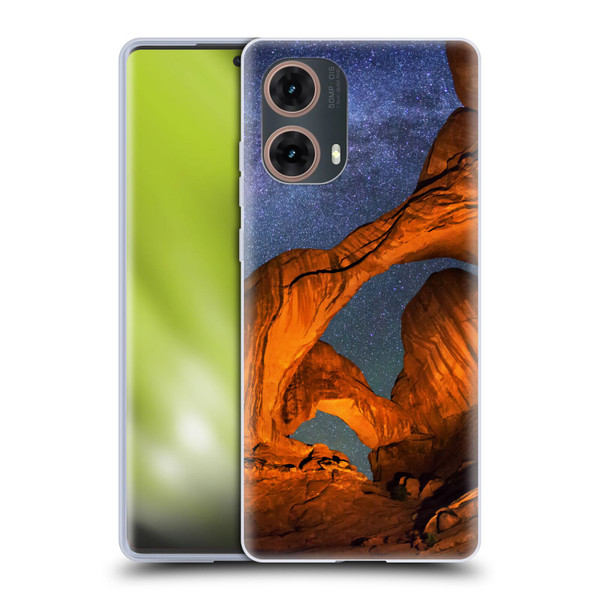 Royce Bair Nightscapes Triple Arch Soft Gel Case for Motorola Moto G85