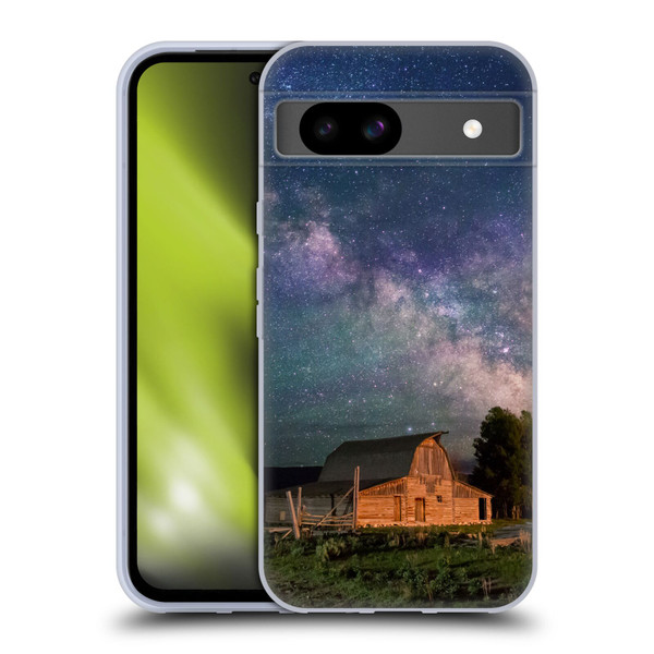 Royce Bair Nightscapes Grand Teton Barn Soft Gel Case for Google Pixel 8a