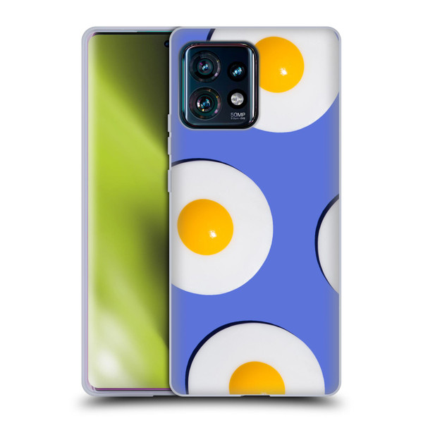 Pepino De Mar Patterns 2 Egg Soft Gel Case for Motorola Edge Plus 2023