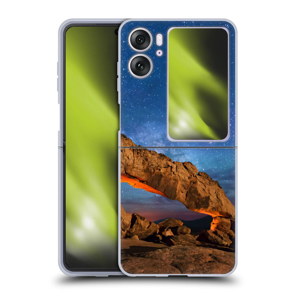 Royce Bair Nightscapes Sunset Arch Soft Gel Case for OPPO Find N2 Flip