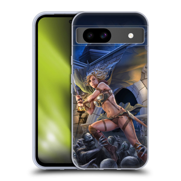 Tom Wood Fantasy Zombie Soft Gel Case for Google Pixel 8a