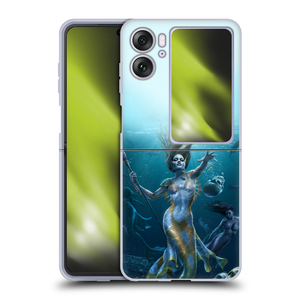 Tom Wood Fantasy Mermaid Hunt Soft Gel Case for OPPO Find N2 Flip