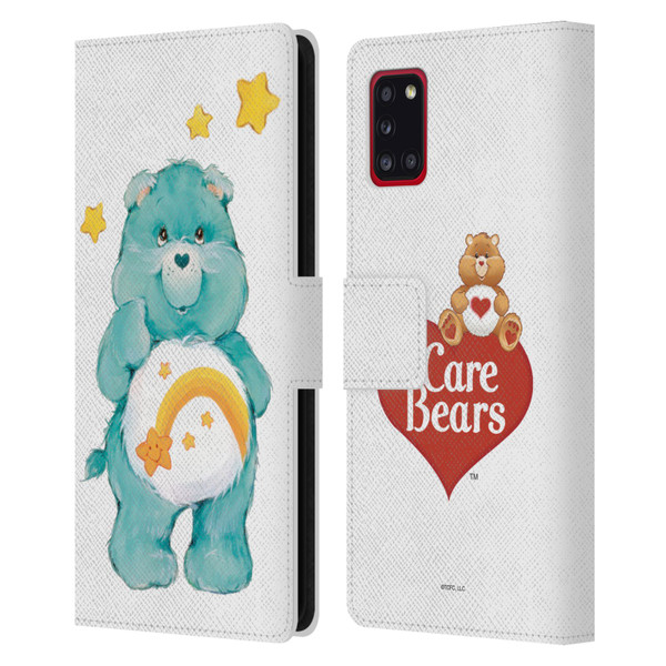Care Bears Classic Wish Leather Book Wallet Case Cover For Samsung Galaxy A31 (2020)