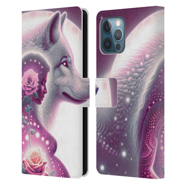 Shambhala Light Visionary Art Celestial Graphics Maternal Love Leather Book Wallet Case Cover For Apple iPhone 12 Pro Max