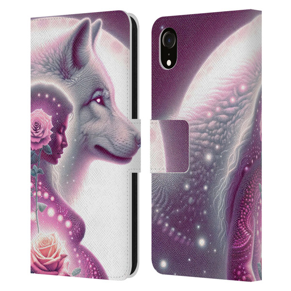Shambhala Light Visionary Art Celestial Graphics Maternal Love Leather Book Wallet Case Cover For Apple iPhone XR