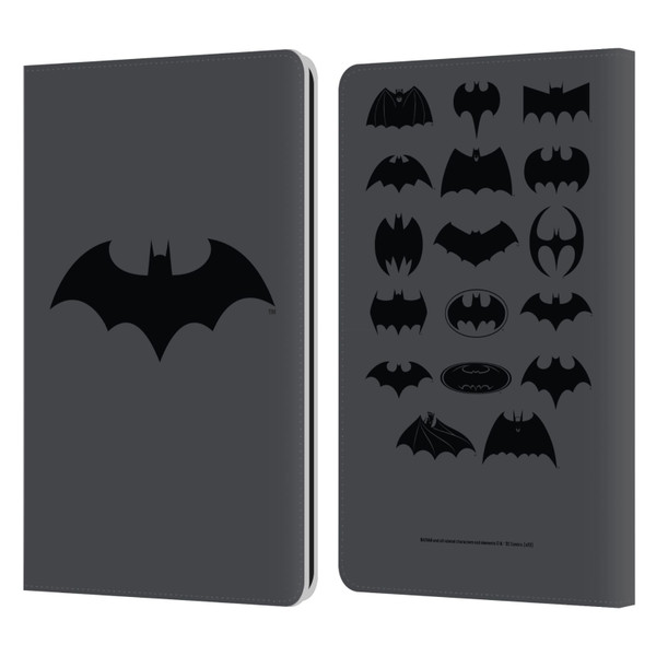 Batman DC Comics Logos Hush Leather Book Wallet Case Cover For Amazon Kindle Paperwhite 1 / 2 / 3